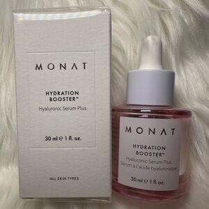 Monat Hydration Booster Hyaluronic Serum Plus 30ml / 1 fl oz - New/Sealed!